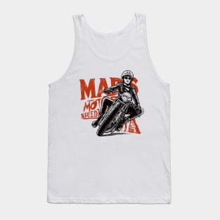 Mars Motor Speedway (2) Tank Top